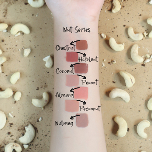 Nut Series Swatches